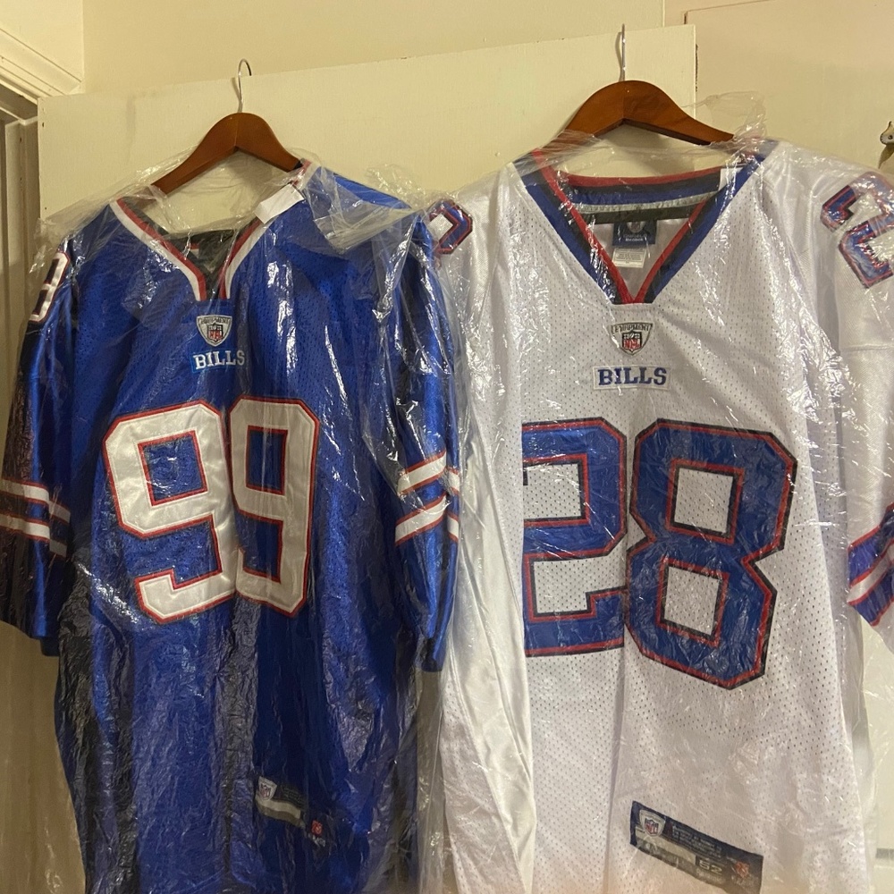 2 stitched NFL Jerseys